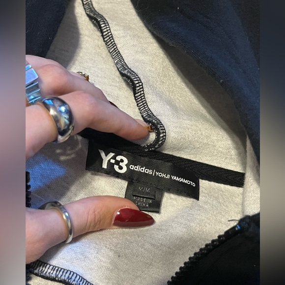 Y-3 x Adidas Yohji Yamamoto Zip Up Sweater - Picture 4 of 6